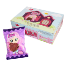 كيك بيفا ليزاقلب60غم مغلفةومحشية بالشوكلاته