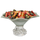 شوكلاتةبيضاويةمشكلة ب(كريمة كاكاو.كراميل,دارك)