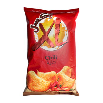 شيبس اكس ال 140غم حار