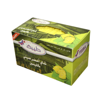 شاي اخضر صيني بالليمون