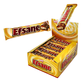 بسكوت افسانا بالكراميل والشوكلاته