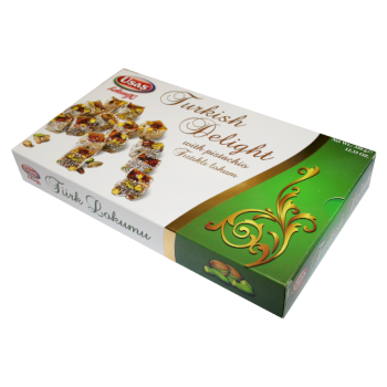 راحة350غم  فستق حلبي مع الجوزهند(204)