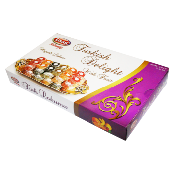 راحة350غم مشكل بالفواكه وجوزالهند(202)