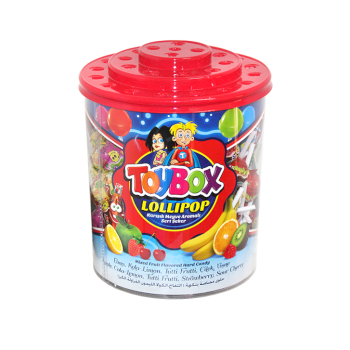 مصاص لولي توب11غم توي بوكس(100حبة)