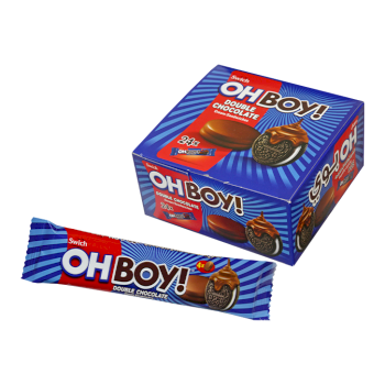 بسكوت اوبوي مغلف بالشوكلاتة 30غم