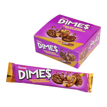 بسكوت ديميز مغلف بالشوكلاتة