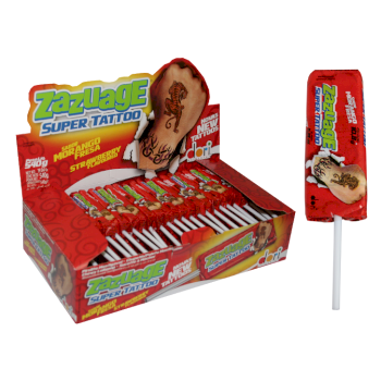 مصاص نوجة  زازوج بالتاتو بطعم الفراولة