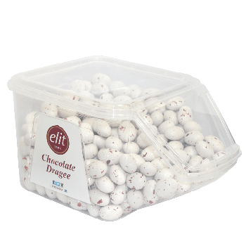 دراجيه ايليت لوز بشكل بيض منقط احمر (2كغم*6)