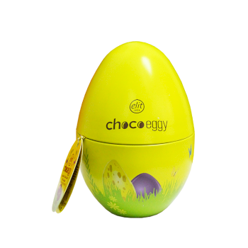 شوكلاتة برلاين بالبيضة بالحليب والبندق100غم صفراء