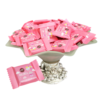 شوكلاتة بكريمة البندق16غم 1كغم (بنت)