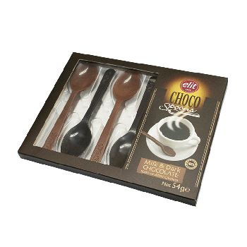 شوكلاته بالحليب بشكل ملعقة 54غم