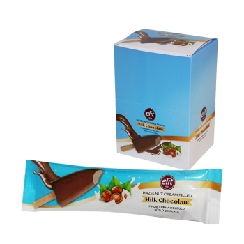 شوكلاتة بشكل بوظة بحشوة كريمة برلاين بندق 40غم