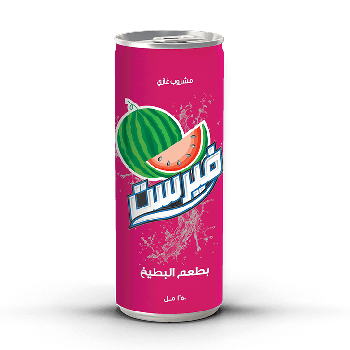 عصير غازي فيرست علب بطيخ 250مل