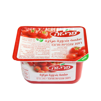 بندورة بريزي 240غم بلاستيك (كرتونة 24 حبة)
