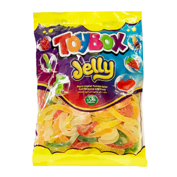 جوم توي بوكس حيات ملونة مع سكر 1كغم