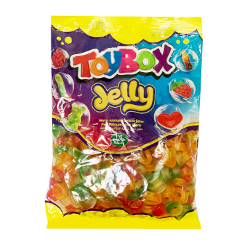 جوم توي بوكس حلقات صغيرة بدون سكر 1كغم