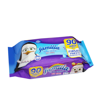 محارم مبللة فاميليا 90قطعة